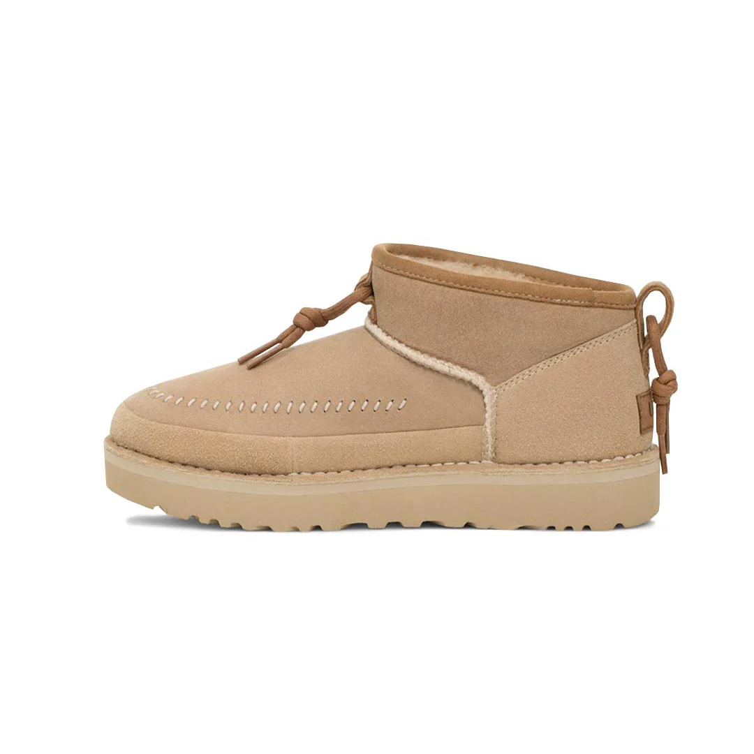 UGG® - Women's Ultra Mini Crafted Regenerate Boots (1152953-SAN) - Image 2