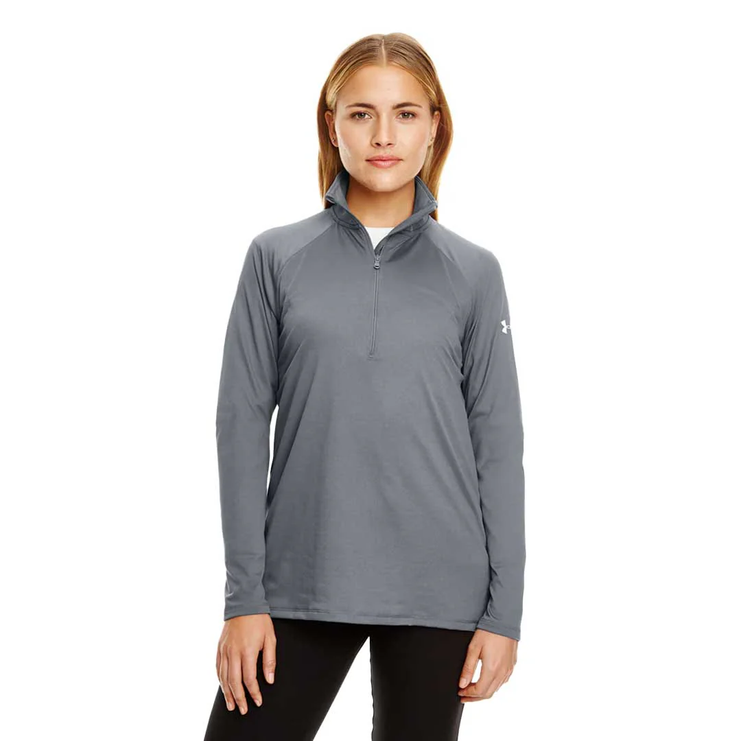 Under Armour - Women's Qualifier Tech Quarter Zip Sweater (1300132 040) - Image 2