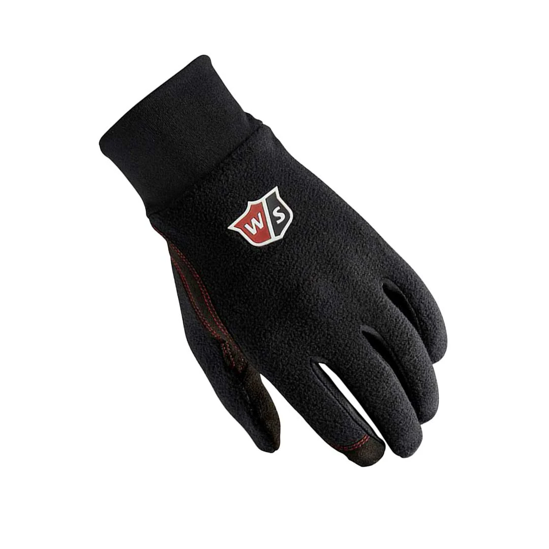 Wilson - Men's Wilson Staff Winter Microfibre Suede Golf Gloves - Medium (WGJA00118M) - Image 3
